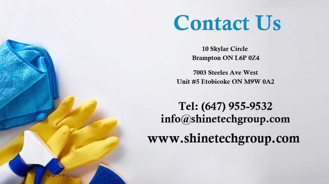 shinetechgroup's tweet photo. The professional team of #shinetech offer #cleaning #services in #Toronto at competitive prices. Check Here: https://t.co/ymGaYTUMZQ https://t.co/j2qn03GOJT