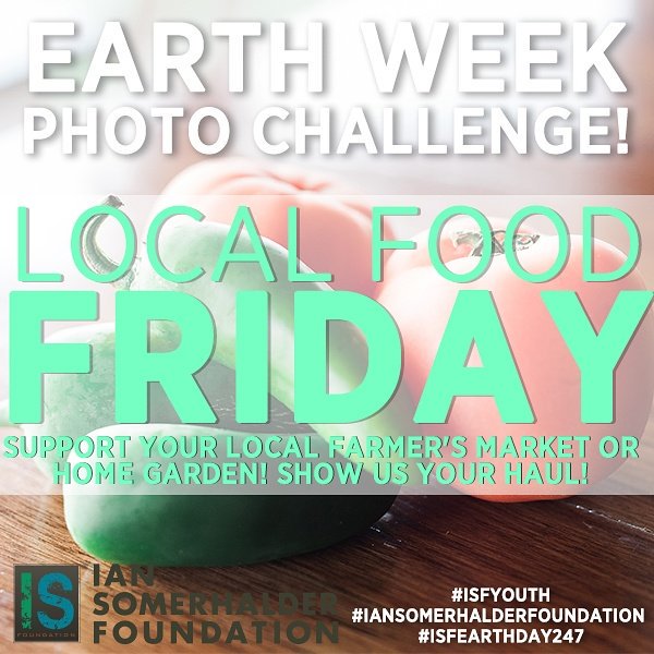 ISFYouth's tweet photo. LOCAL FOOD FRIDAY!Let's support our LOCAL FOOD THIS EARTH WEEK FRIDAY! SHOW US YOUR YUMMINESS!!
#EARTHDAY247 #getinvolved #isf #isfyouth ๐ฝ๐๐ https://t.co/6oZBxbm1le