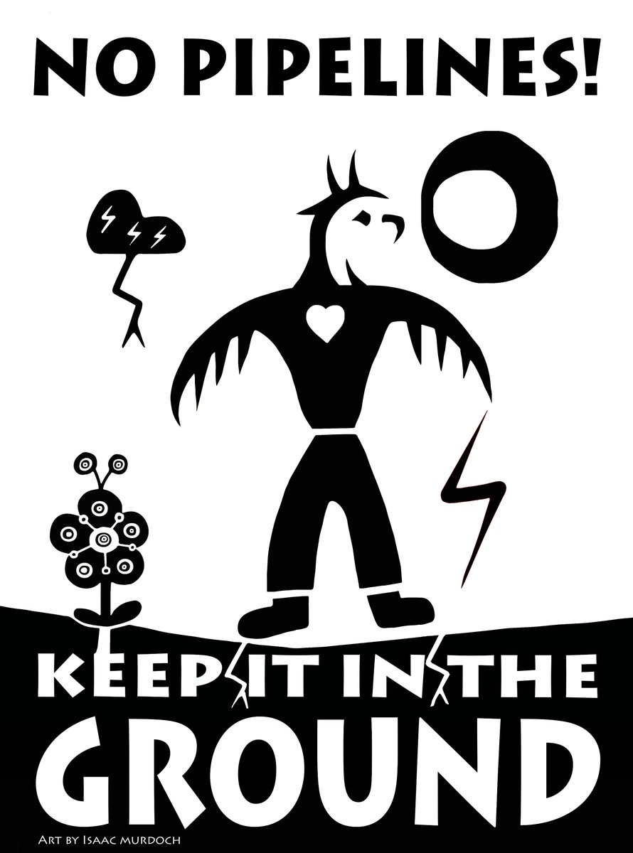 Poster4Progress's tweet image. Why not take Isaac Murdoch's #ThunderbirdWoman or a #WaterIsLife sign to the #MarchForScience? All free to download: postersforprogressives.com/author/Isaac%2…