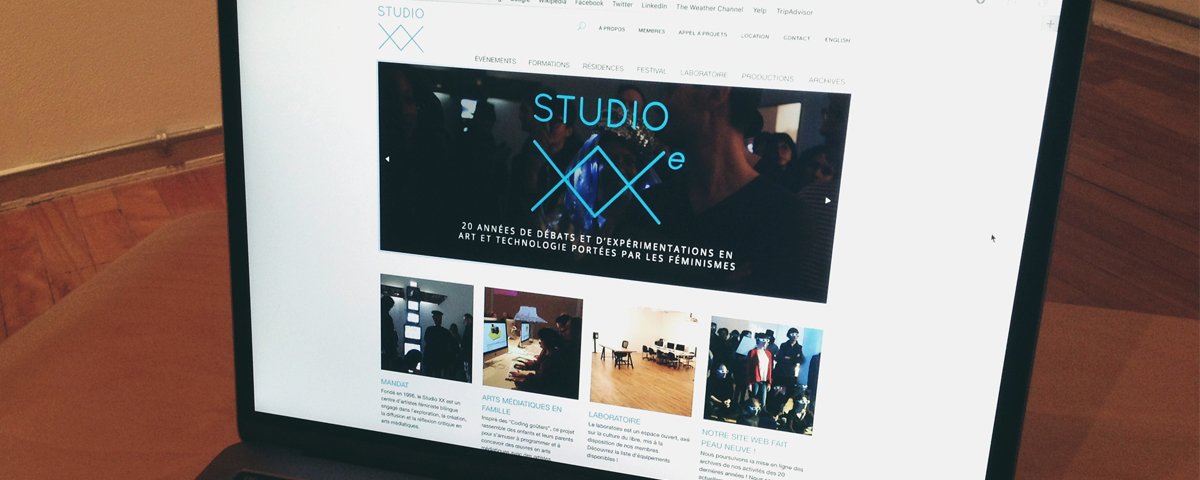ada_x_mtl's tweet photo. As the finale to Studio XX’s 20th anniversary year, we are thrilled to present our new website! https://t.co/exgl7szCS6 😍 #studioxx https://t.co/9O0PCsDO6c