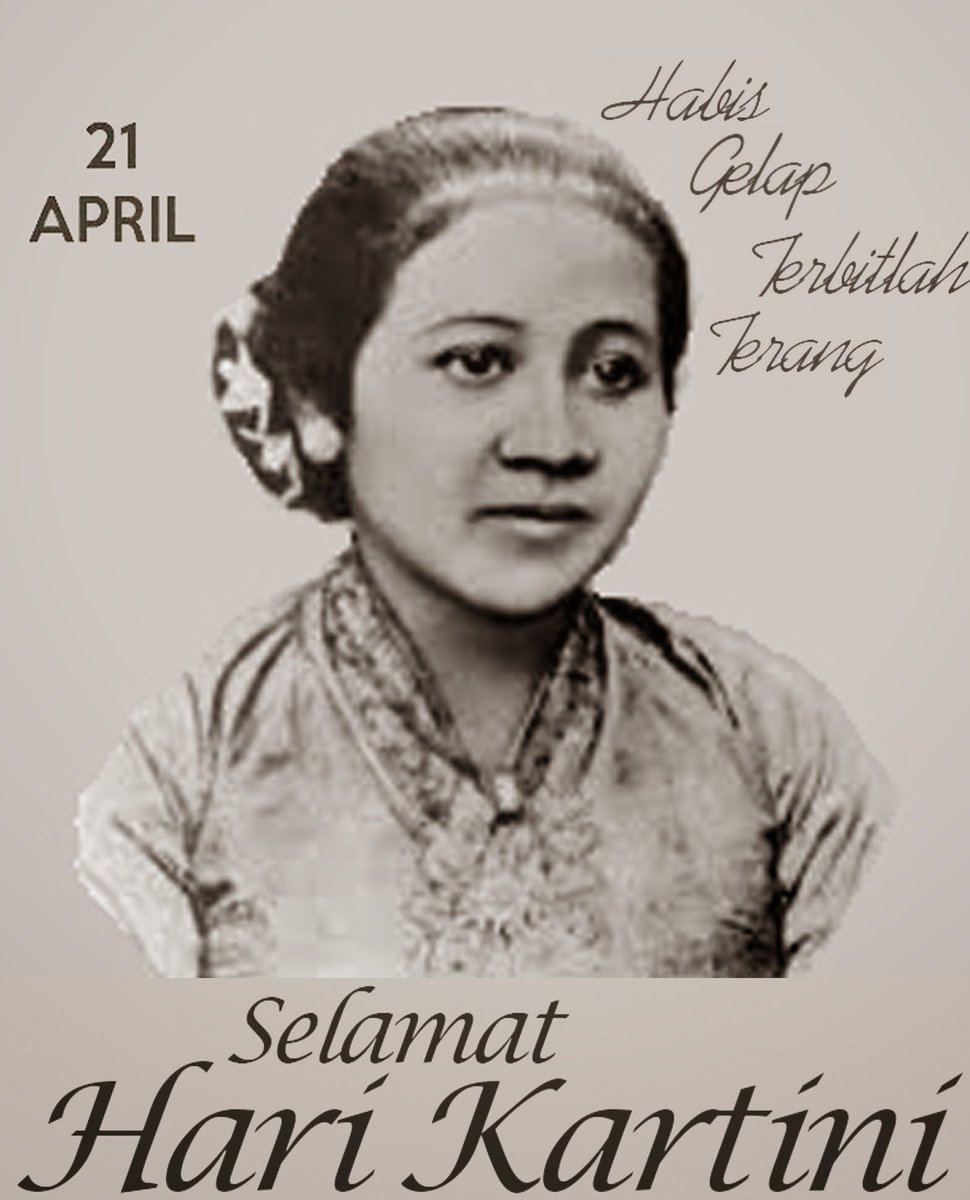 Teruslah berjuang wahai kartini muda 
"Happy Kartini Day"