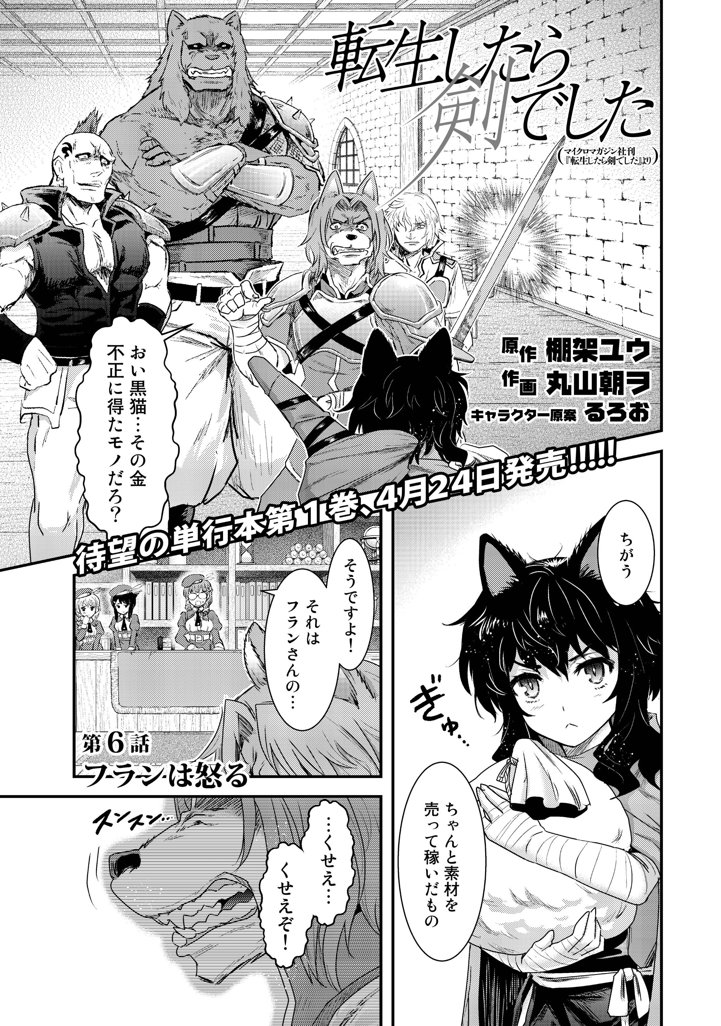 転生したら剣でした Another Wish 6 (Ride Comics) | いのうえ