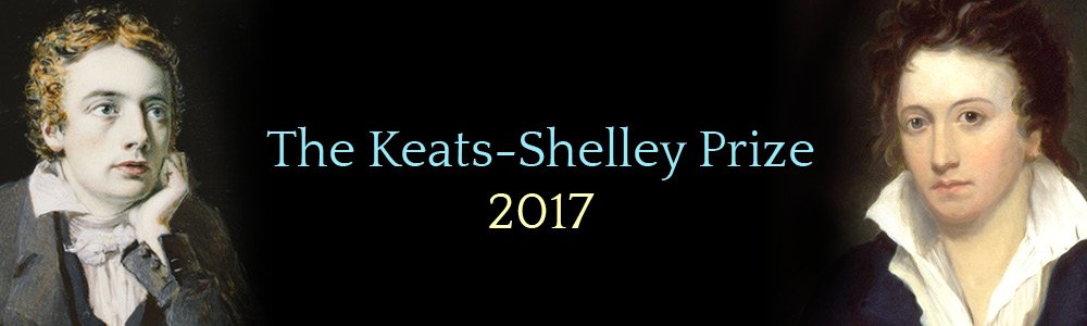 Αποτέλεσμα εικόνας για Keats- Shelley and Young Romantics Prize 2017