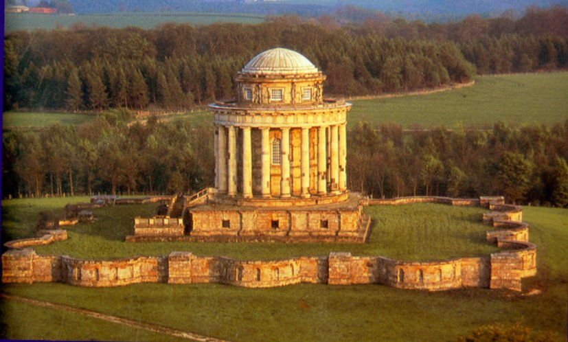 EALTurner's tweet photo. #Seshat Mausoleum Charles Howard (d.1738) at #HowardCastle, England. 30m high; 7 years build; 4700m2 platform is > area of main residence! https://t.co/Yzi35RaUlR