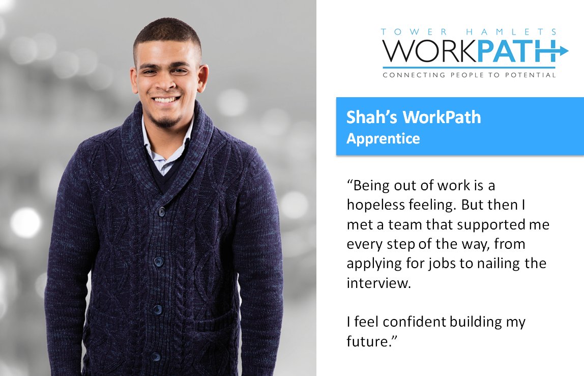 TowerHamletsNow's tweet image. Register for #WorkPath now on our website: towerhamlets.gov.uk/WorkPath
