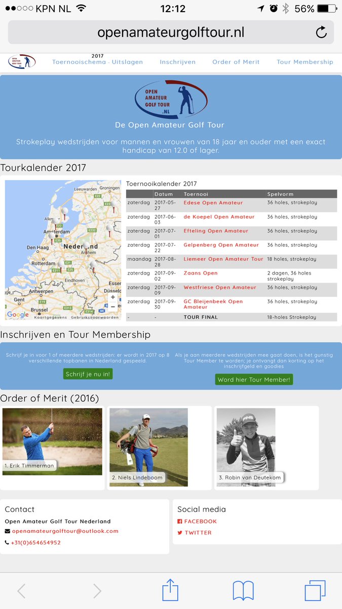 Open Golf Tour tweet media