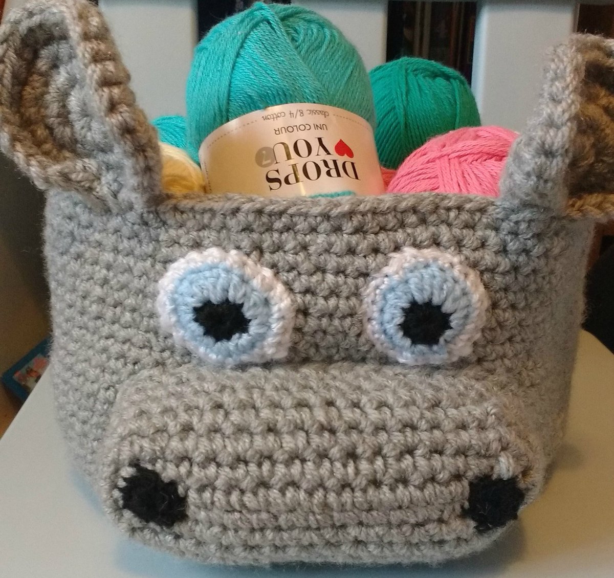 khaosandkismet's tweet photo. hippo crochet pattern, hippo pattern, basket pattern, crochet baske… https://t.co/hrpH4HtCPG #Crochet #BasketPattern https://t.co/fGxbQ9Kkb8