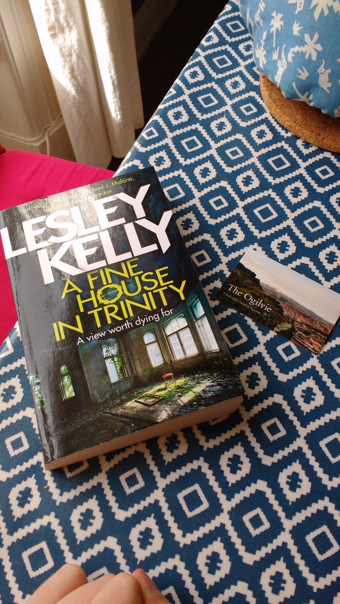 The_Ogilvie's tweet photo. Thrilled to be publishing an excerpt from A Fine House in Trinity, @lkauthor's debut novel with @sandstonepress, this time tomorrow! 😀#hype https://t.co/YiR0dIP50P