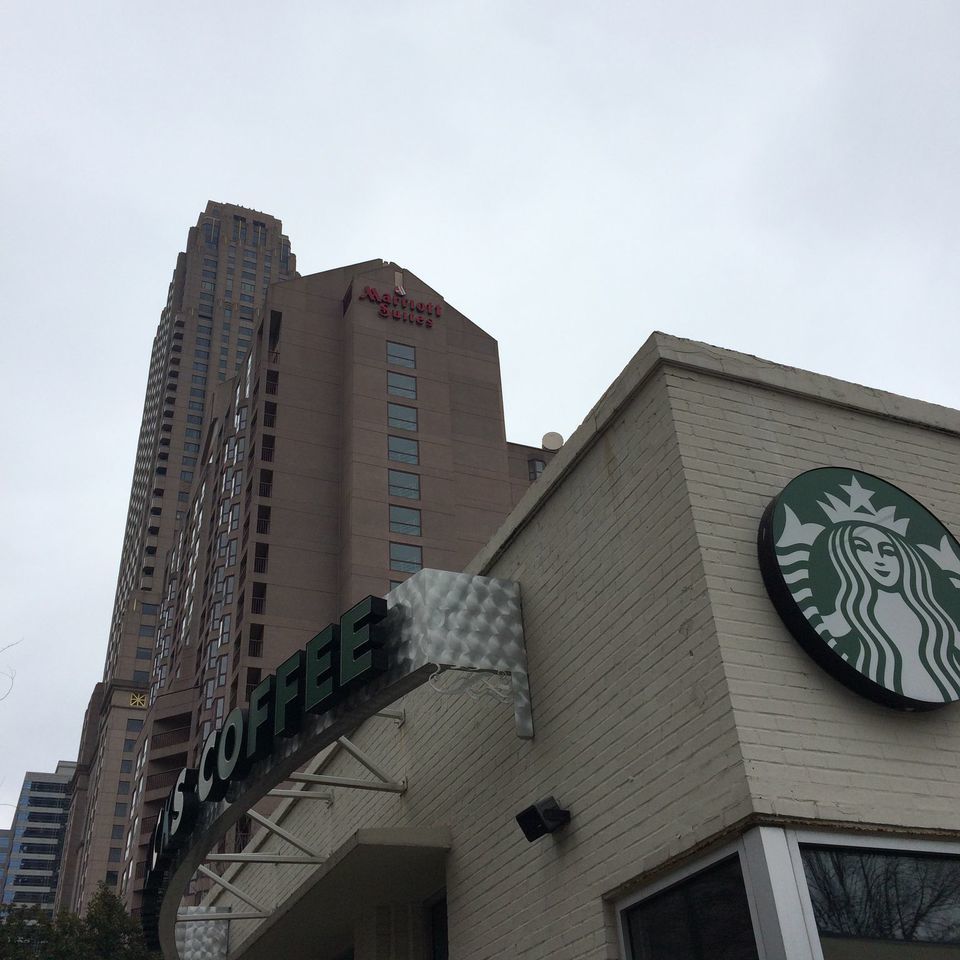 Strong coffee cravings call for strong <a href="/Starbucks/">Starbucks</a> #coffee. #MarriottMidtownATL
