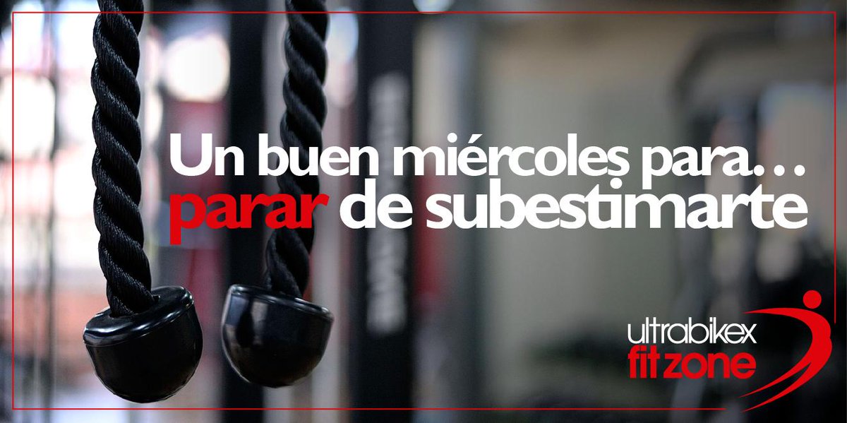 Para de pensar que no eres capaz y podrás desafiar todos tus límites. #ApuntaAlto #VidaYSaludUx #Motivacion #UxFitZone #Viernes #Fitness