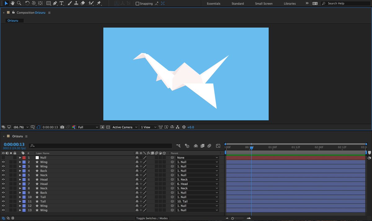 slimjimstudios's tweet image. Here's a link to download my paper crane After Effects project. Maybe if it gets 1000 retweets I'll get good luck... we.tl/HgkEqMohrt