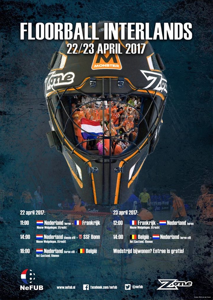 Ben jij klaar om de nationale teams aan te moedigen dit weekend?!?#Floorball #NEDFRA #NEDBEL #NEDBON <a href="/floorballmeiden/">Floorballmeiden U19</a>