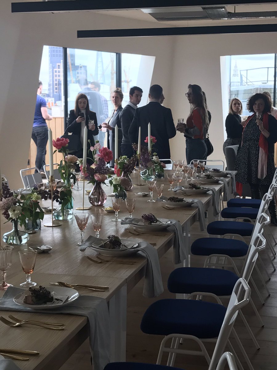 Beautiful table at our clerkenwell penthouse by <a href="/social_pantry/">Social Pantry</a>