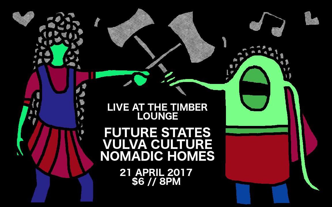 timberloungeaxe's tweet photo. Join us tonight for some kick AXE tunes from @vulvaculture @nomadichomes and @futurestatesmtl #livemusic #halifaxe https://t.co/qhzN56Mu6z