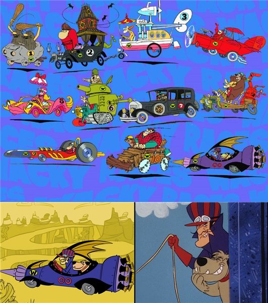 Sion チキチキバンバンをアニメ化したものだそうですね アメリカ版は普通のレースのアニメなんですが 日本でシュールなギャグ アニメにしたとか