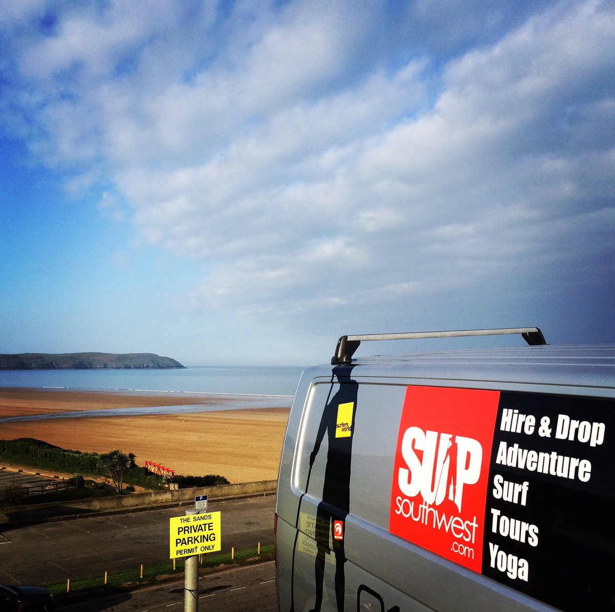 Flat is back. No waves today, so what do you do. Go #supsouthwest <a href="/sup_west/">SUP South West</a> has #hire #adventure #tour #surfersworld