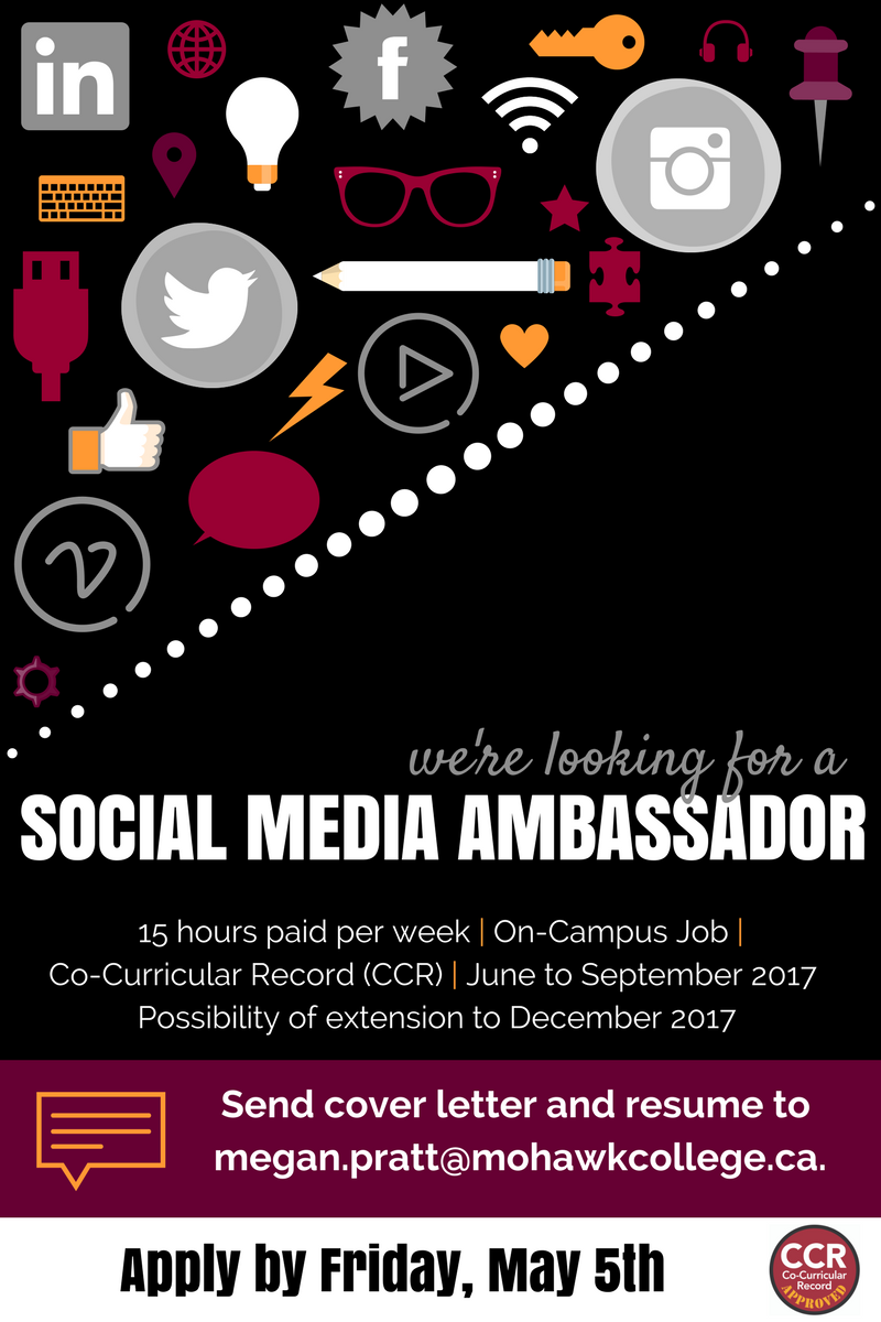 MohawkLSC's tweet photo. Looking for a way to get involved on campus? Apply for a job at the LSC today! We love hiring aspiring student leaders π | #MohawkLead https://t.co/MFjenV0k2D
