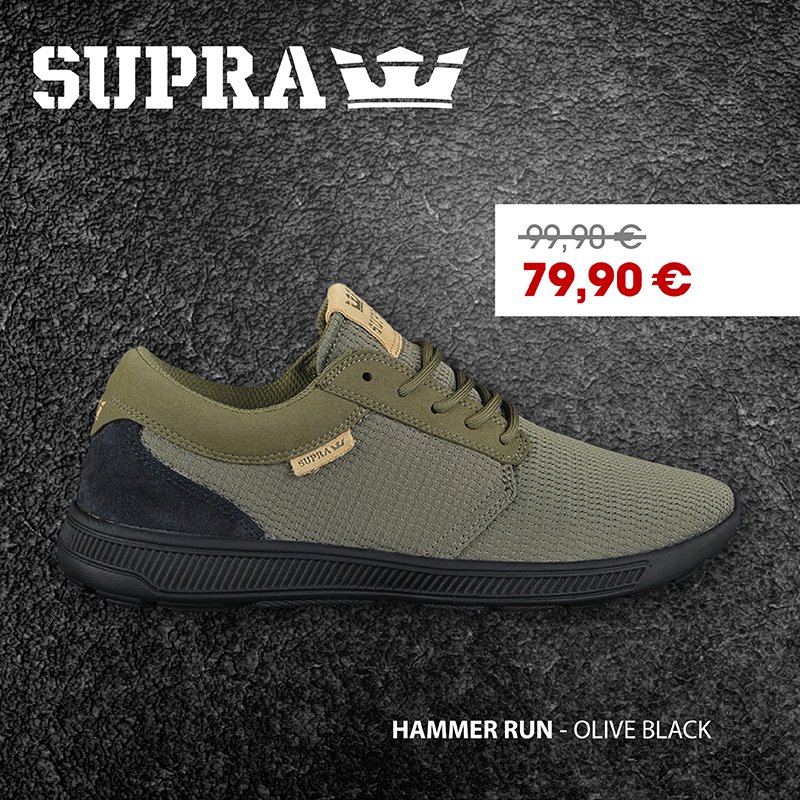Sneakerspot_de's tweet photo. NEUE SUPRA SCHUHE IM HAUS!
#SUPRA HAMMER RUN | OLIVE BLACK

https://t.co/p5t9hHSuW4
 
#sneakerspot #deals #angebote #sneaker #HammerRun https://t.co/OE9zxLsQic