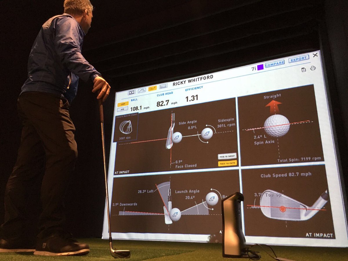 ForesightEurope's tweet photo. The first ever #golf ball to be hit in Northern Ireland on the #GCQuad #KnowYourNumbers #StrikeMatters #TrustCameras #FSX β³οΈπ·ποΈπ https://t.co/1GW0HX8SwP