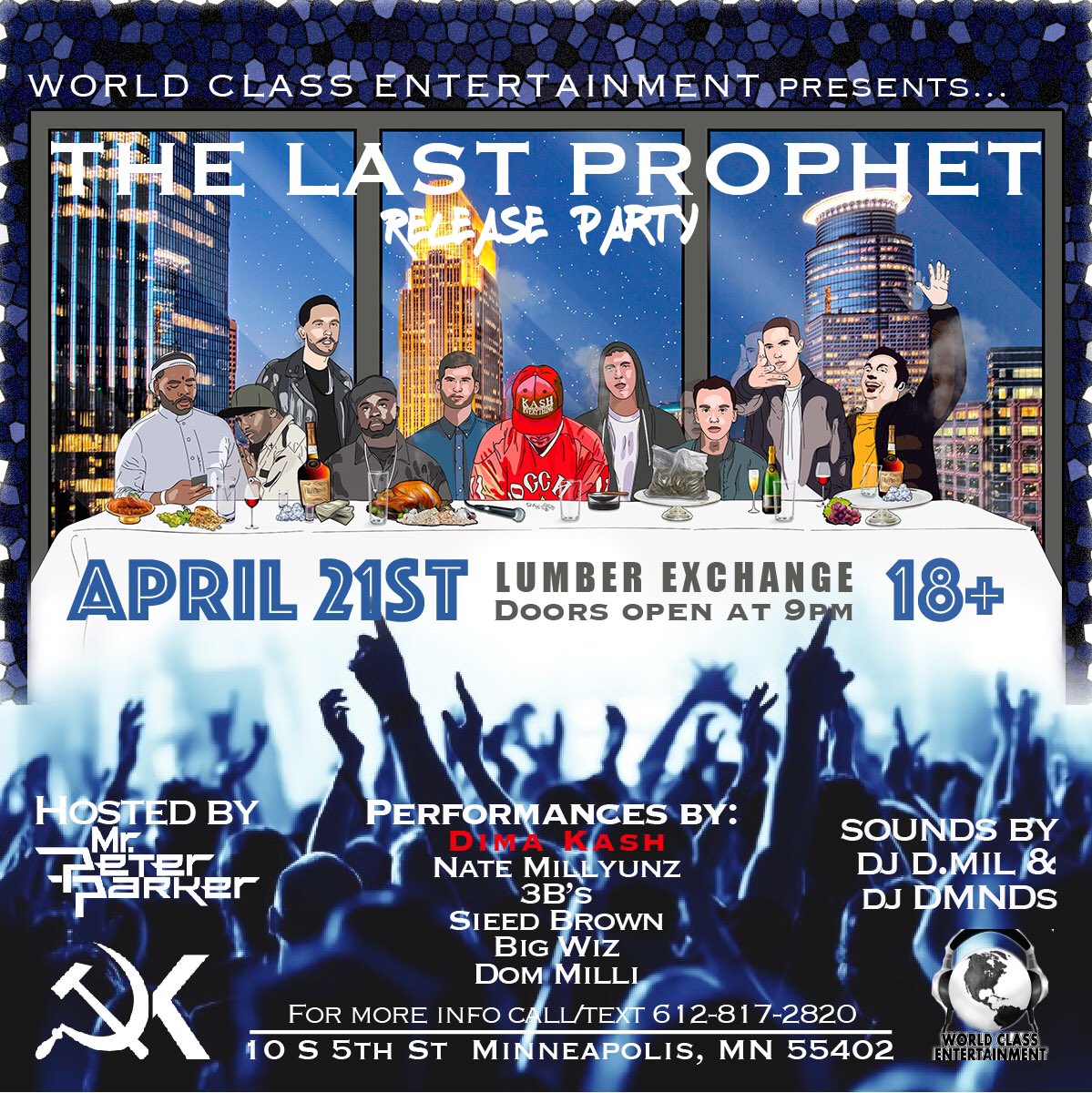 dkashmusic's tweet image. Tonight is going to be LEGENDARY!!!
Meet us at the @LXMpls 

#TheLastProphet🙏🏼 #KashOverEverything🙌🏼