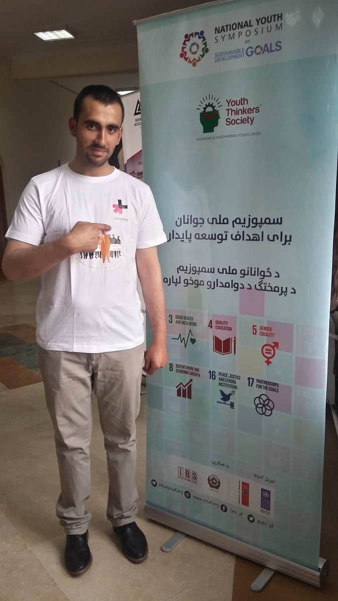 yts_af's tweet photo. #Support_women #heforshechallenge #HeForShe #WomensRights #SheInspiresMe #NYS2017 #SDGs #SDGfund #Youth4development  #GMICAfghanistan https://t.co/awt7zD7e8N