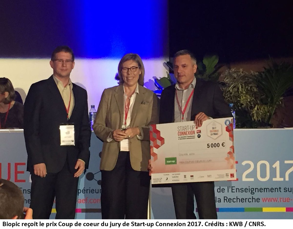 CNRS's tweet photo. Retrouvez l'itw de D. Boulinguiez #Plasseraud et @biopicfr plébiscitée lors de @Start_Connexion 2017 https://t.co/mkZj7fv8KN #CNRSinnovation https://t.co/thTzgXRTVB