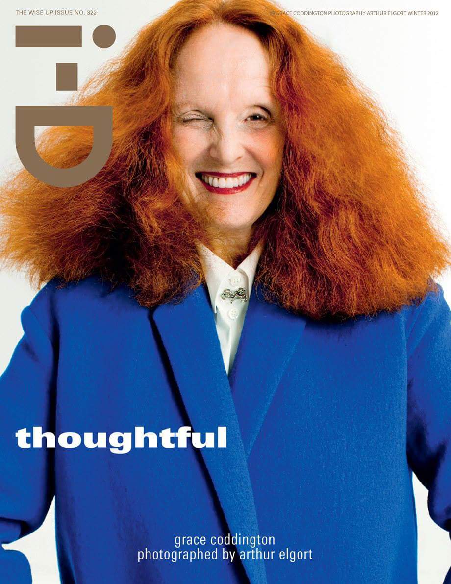 Happy Birthday to Grace Coddington! Creative Director of     