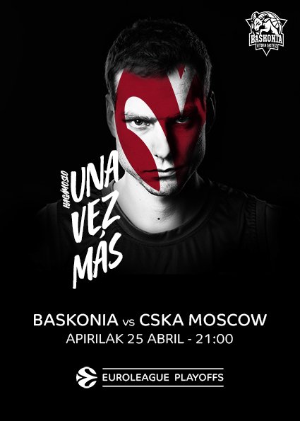 Baskonia's tweet photo. La serie se viene al Buesa... ¿Quién quiere vivir una experiencia VIP en el 3er duelo 🆚 @cskabasket? 
¡Sorteo! ➡️ FOLLOW + RT https://t.co/hKIRchD0JM