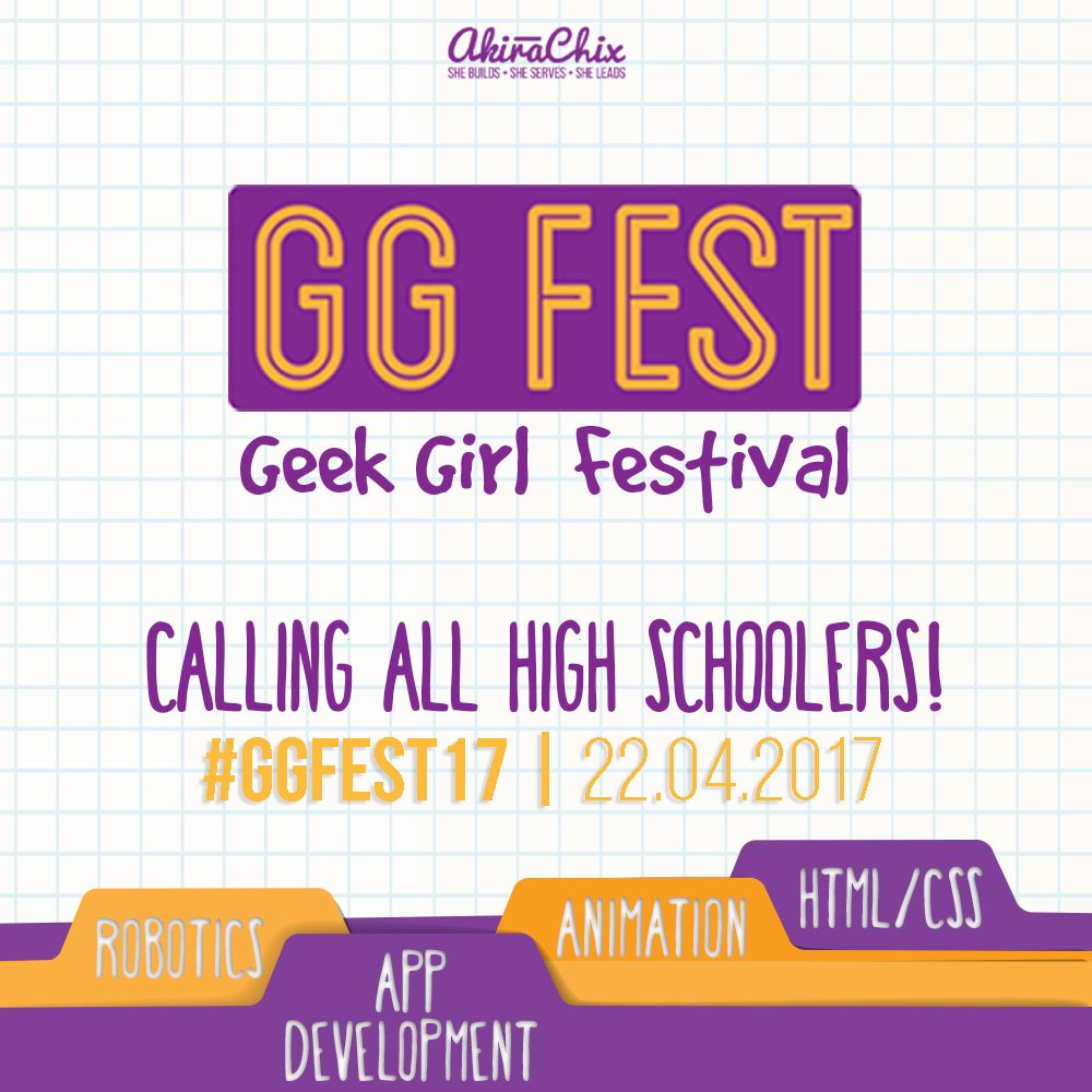 akirachix's tweet image. Come join @akirachix for #GGFEST17, a fun filled day of tech! Get your free ticket at bit.ly/GGFESTICKETS