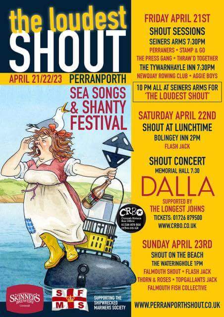PressGangCorn's tweet photo. We are in Perranporth this evening taking part in this. At the  @SeinersArms  with @ThrawdTogether  The Perraner &amp; Stamp &amp; Go #loudestshout https://t.co/8sJkawf0wr