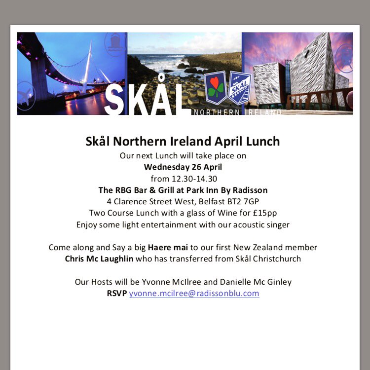 ParkInnBelfast's tweet photo. Non members welcome!  PM for further details!👍 https://t.co/xiIpQ8ZkOv