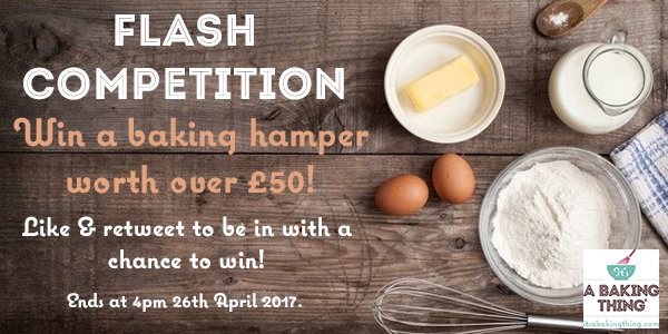 itsabakingthing's tweet photo. COMPETITION TIME! Like &amp; Retweet this post for a chance to win a baking hamper worth over £50! https://t.co/KNIuIayjxu