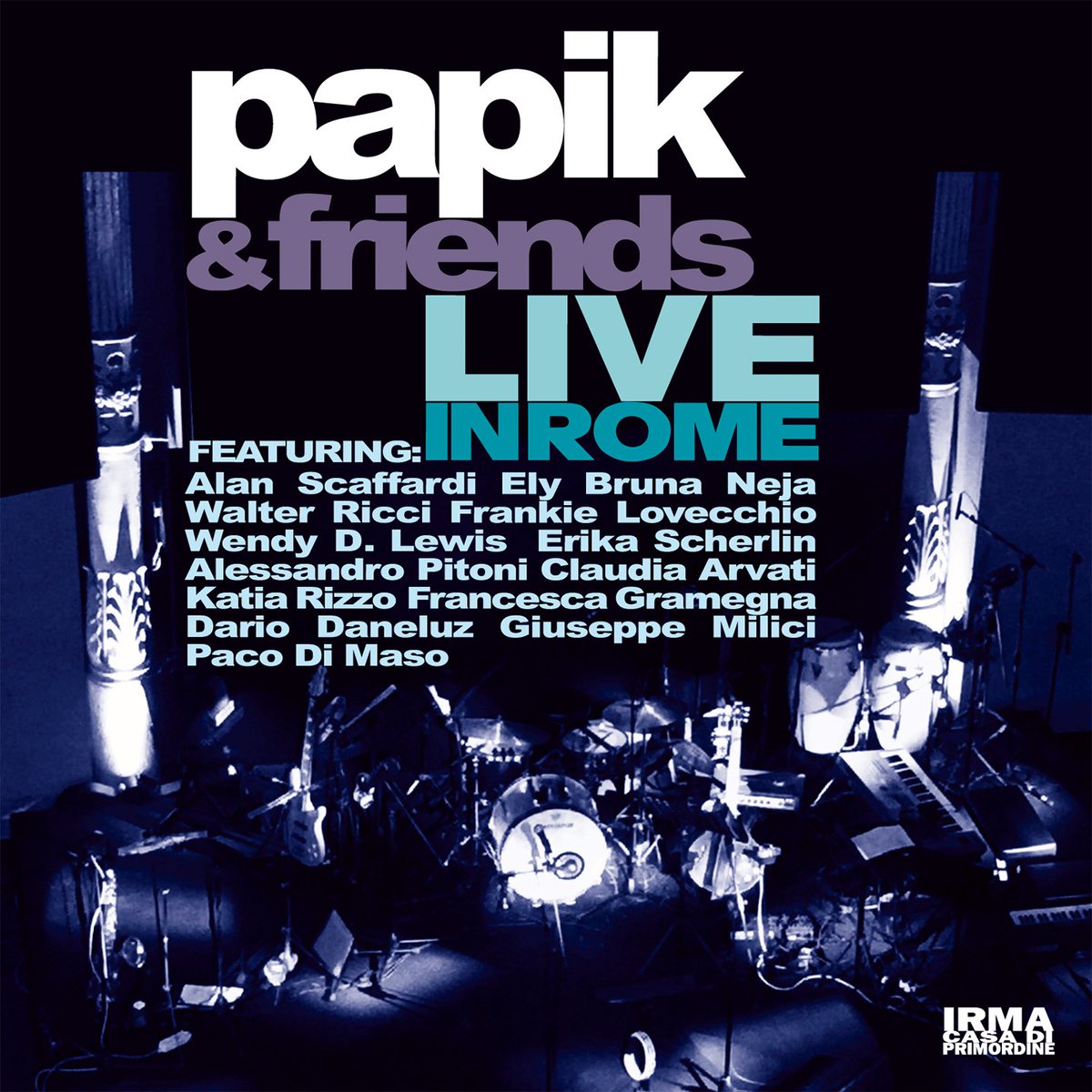 IRMArecords's tweet image. Esce oggi "Live in Rome" di #PAPIK, ascoltalo subito qui ➜ lnk.to/PapikLiveInRome