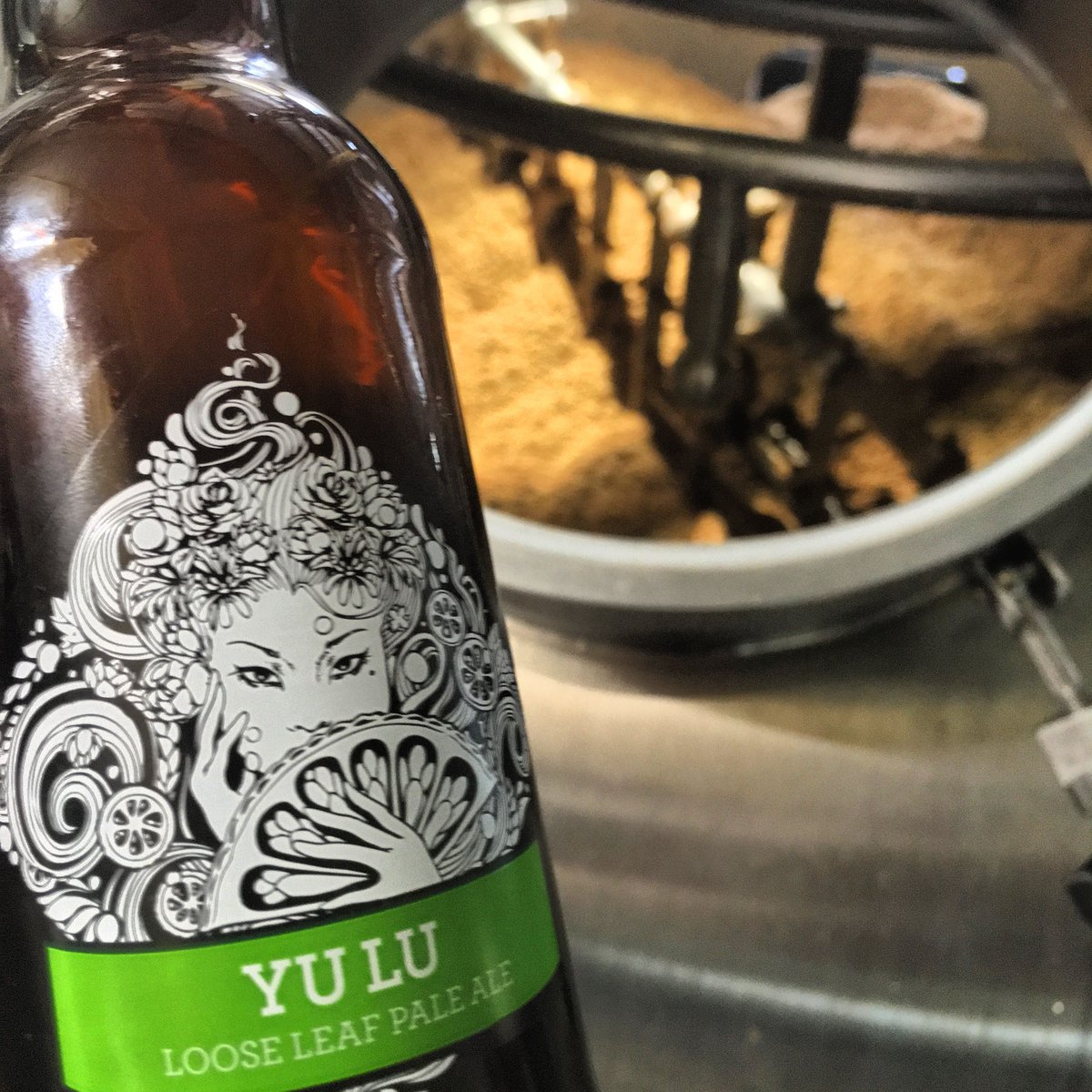 SirenCraftBrew's tweet photo. You can also catch us pouring Yu Lu @Utobeer between 3pm-5pm, followed by a Tap Takeover @Rakebar this evening! #NationalTeaDay #YuLuCalling https://t.co/eUytLuplpo