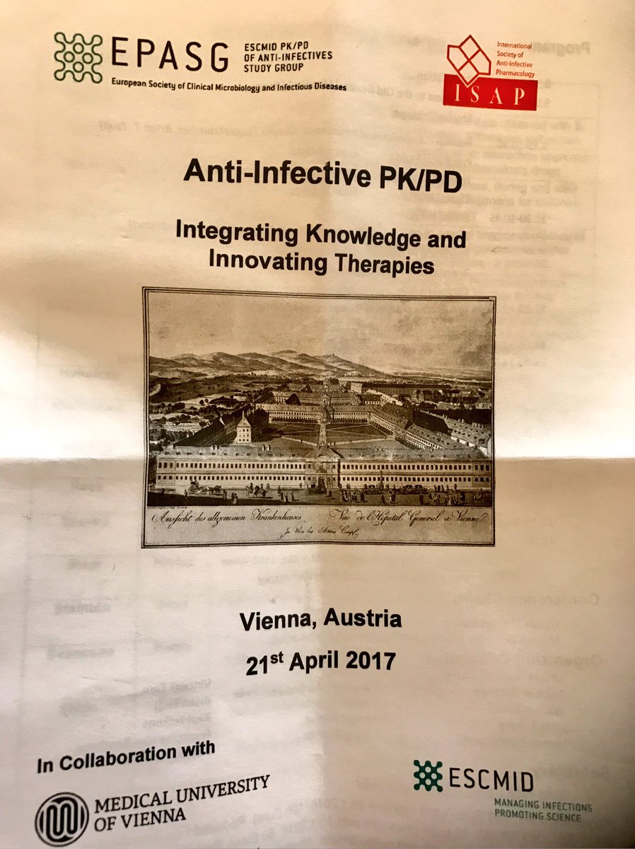 jasonroberts_pk's tweet photo. Delighted to present on clinical #PKPD and #AntibioticResistance at pre #ECCMID2017 #ISAP and #EPASG workshop - full house here! https://t.co/MT87w2oUgz