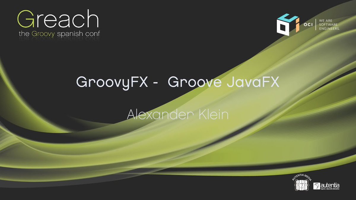 codecentric's tweet photo. Nice video by @saschaklein about #GroovyFX at @greachconf https://t.co/nEhNlrIie1 https://t.co/wbW1E4VYUi