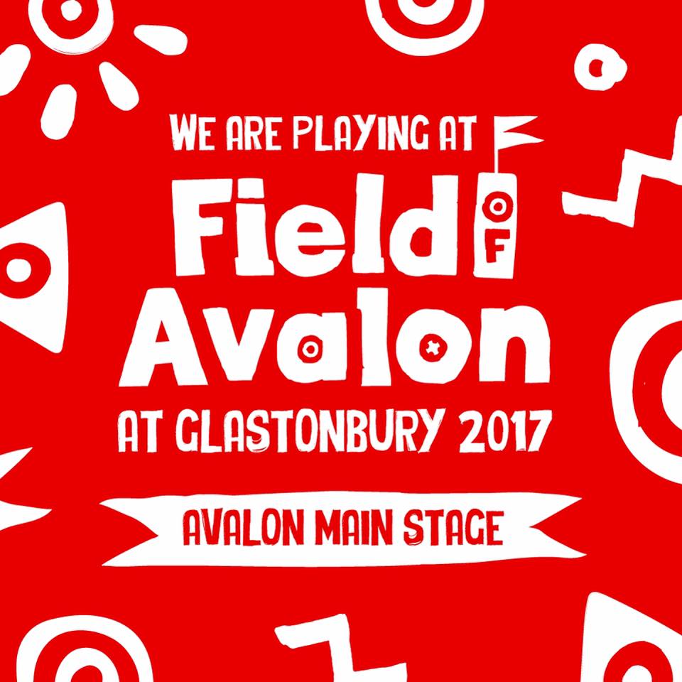 Busted's tweet photo. WE'RE PLAYING @GlastoFest!! Absolutely buzzing for this! See you on the farm 😜💥☔ https://t.co/dw78qPFUlQ