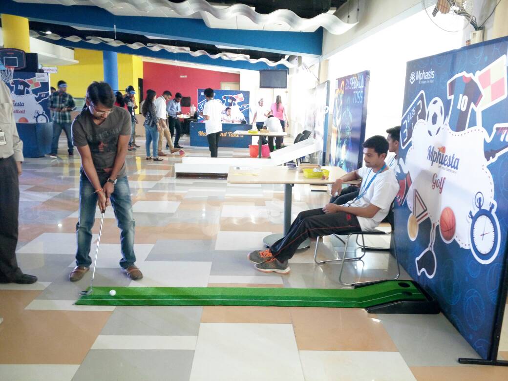 LifeatMphasis's tweet photo. Get, Set, Golf. #Mphiesta coming at full swing here at #Pune. #LifeatMphasis
@MphasisCareers @Mphasis https://t.co/AiSJHhO0tN