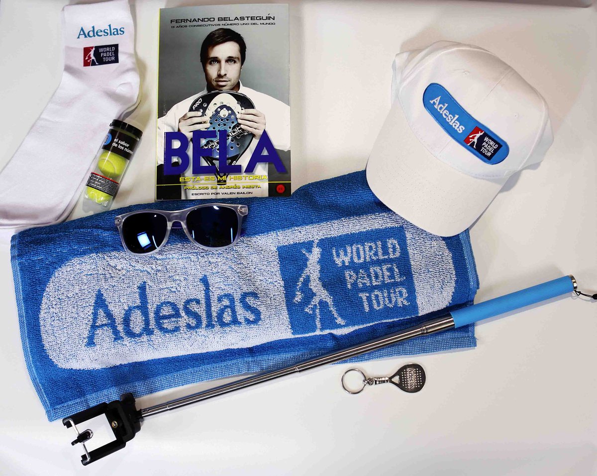 adeslaspadel's tweet photo. ¡Abrimos nuevo sorteo antes del @MiaPadelMasters! ¡FOLLOW y RT para lograr el Welcome Pack! 5 días para participar! https://t.co/DY0iBaqP2d https://t.co/5nLKmmS6MF