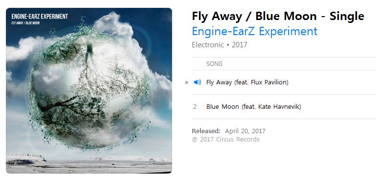 #NewMusic >> <a href="/EngineEarz/">Ξngine-Ξarz 🎚️🎚️🎚</a> 'Fly Away/Blue Moon' featuring <a href="/Fluxpavilion/">fluxpavilion.wav</a> &amp; Kate Havnevik out now on <a href="/circus_records/">Circus Records</a>  itun.es/gb/BidLib