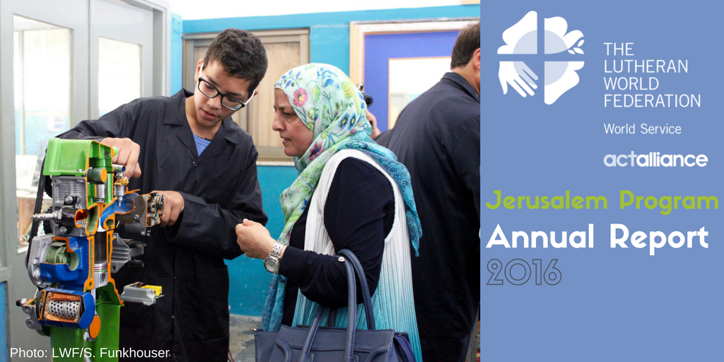 lwfjerusalem's tweet photo. The Jerusalem Program 2016 Annual Report is out! 
Read it online: https://t.co/7MyfrVpylu
Request a printed copy: https://t.co/e6F6UVGuHc https://t.co/jcTV2QduI7
