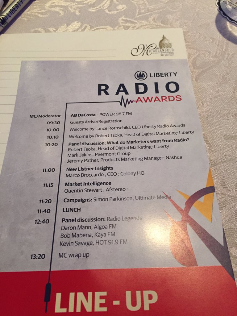 JeremyPather's tweet photo. #NashuaLTD Thank you to #LibertyRadioAwards  for inviting Nashua to share our insights and sucess #FTFWS https://t.co/ng9WkNaoeh