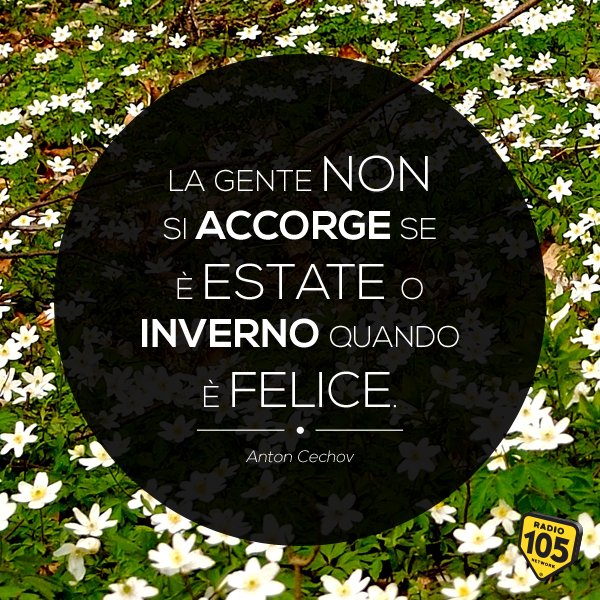 Radio105's tweet photo. Buongiornooooo!
Parola d'ordine felicità 🌞🌞🌞 #22aprile https://t.co/kzjmcS6548