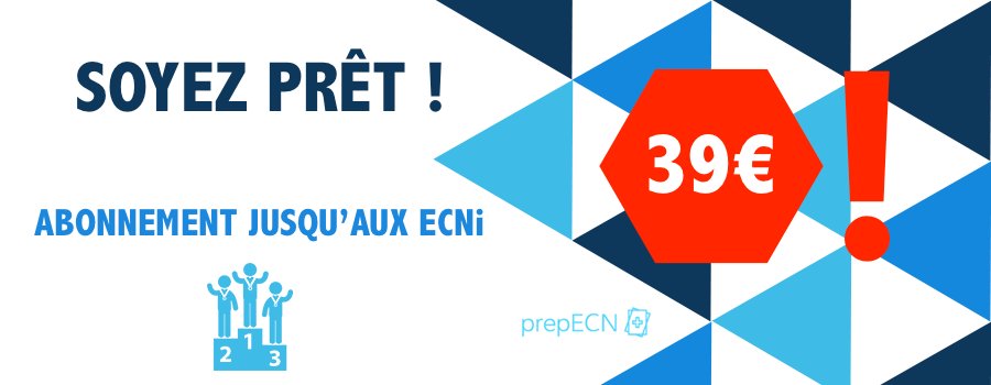 ipocrate's tweet image. Abonnez-vous à prepECN "Jusqu'aux ECNi" pour seulement 39€ :-) ow.ly/mnzP308C7u9