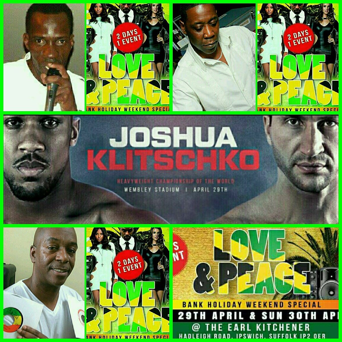 PAPER4LIFESOUND's tweet photo. fight live on our screens joshua vs klitschko @ this year's love &amp; peace bank holiday weekend special Saturday 29th April 2017 #IPSWICH https://t.co/kx8z8ApxSe
