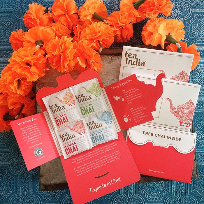 F&amp;RT for a chance to #win 1 of 25 Tea India Sample Packs this #NationalTeaDay!  #freebiefriday (Winners randomly chosen. Closes 9am 24/04)