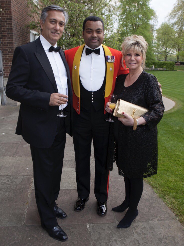 BOTCharity's tweet photo. The wonderful Lesley and Aamer from @harleystskin with @johnsonbeharry last night #BackOnTrack #Charity https://t.co/pLwG6DDms1