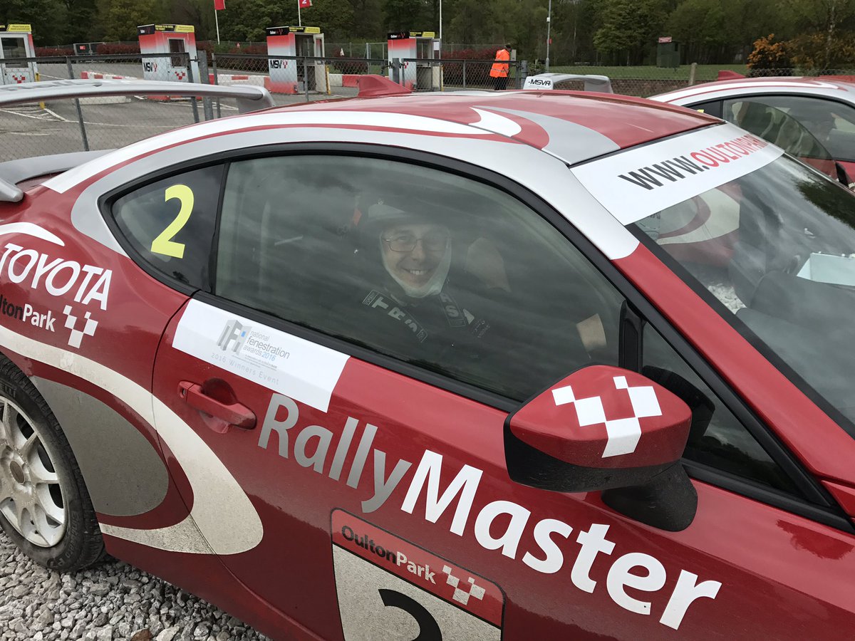 Glyngaryjoinery's tweet photo. Glyn ready for some hardcore rally driving @NatFenAwards #NFA16 https://t.co/rVH92a8fgA