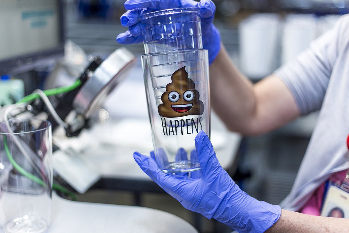 TervisTumbler's tweet photo. It certainly does &amp; that’s why it’s featured for Friday on the Floor. RT &amp; follow for your chance to win 1 of 5 of these funny designs!💩😅 https://t.co/3EOtlgX0Vr