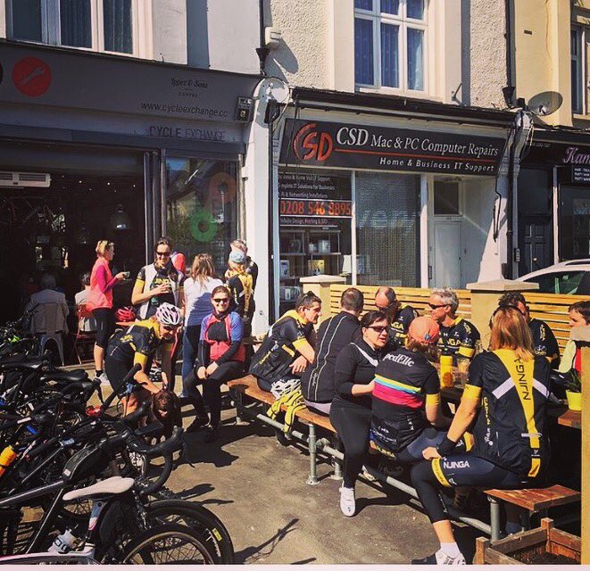 The cycle season has kicked off, pull in for a coffee if you are around this weekend #Kingston #lopezandsonscoffee #bikefriendlycafe